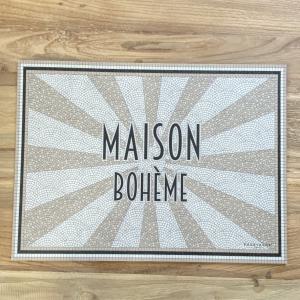 Set de table maison boheme