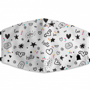 Masque Boo Hello - Enfant -