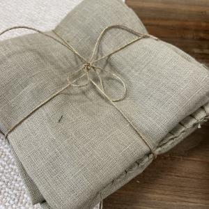 Serviette romance  naturel