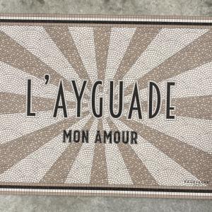 Set de table l'ayguade mon amour