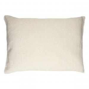 Coussin alpha rect lin ivoire