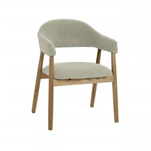Chaise amande blanche