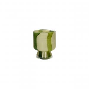 Vase photophore camou vert pm