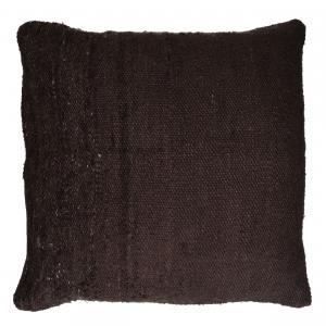 Coussin yaraba brun foncé
