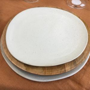 Flow plate medium off white