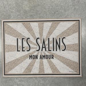 Set de table les salins mon amour