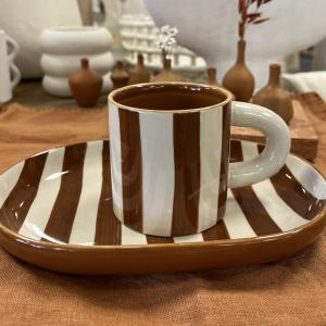 Milu snack set terracotta