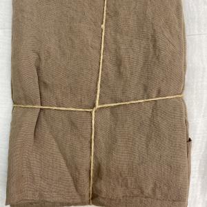 Taie d'oreiller sonate Tabac 65x65cm