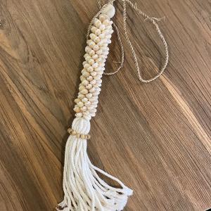 Suspension  coquillage perle