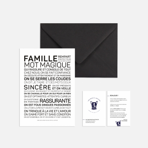 Affiche « Famille » MINI