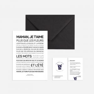 Affiche « Maman je t'aime » MINI