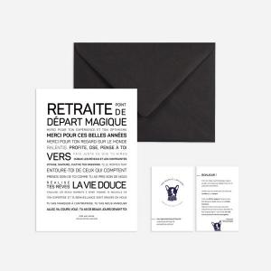 Affiche « Retraite » MINI