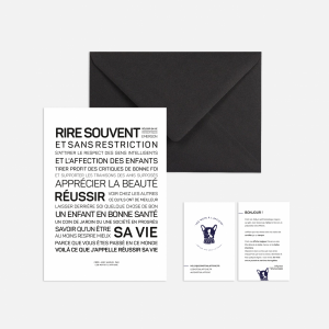 Affiche « Rire souvent » MINI