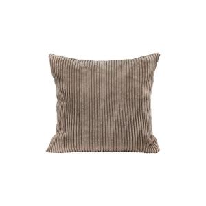 Coussin loom mocca fleur de velours