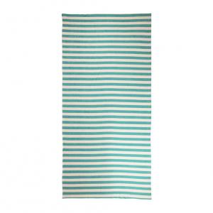 Drap de bain palma turquoise