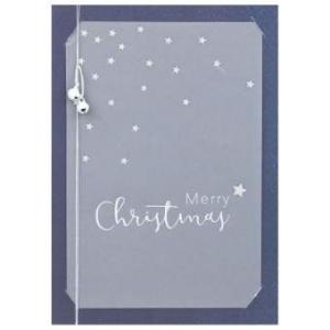 Carte "Merry Christmas" clochette