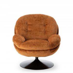 Fauteuil memento orange brulé