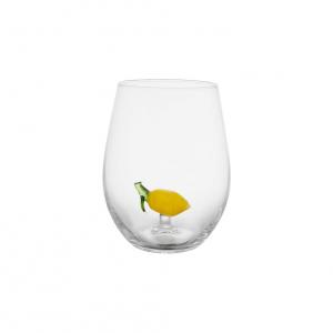 Gobelet citron en verre