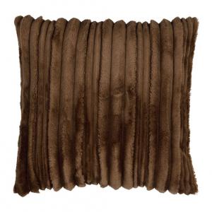 Housse coussin klossen brun