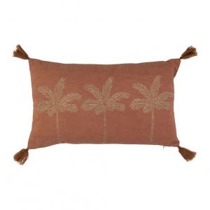 Coussin terra pompom