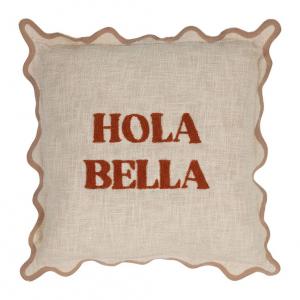 Housse coussin hola bella