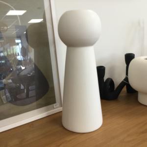 Vase ceramic insolite blanc