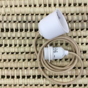 Suspension cable corde naturelle
