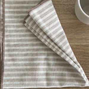 Serviette de table sable claudia