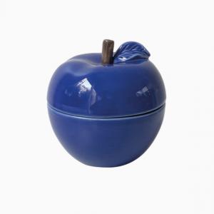 Bougie pom's glow bleu ambre