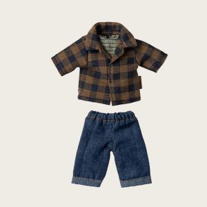 Vetement papa souris chemise vichy