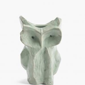 Vase hibou marni bleu clair l