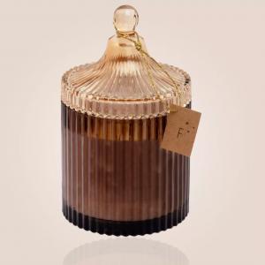 Bougie bonbonnière  cachemire tonka 400g