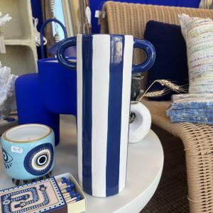 Vase circus bleu