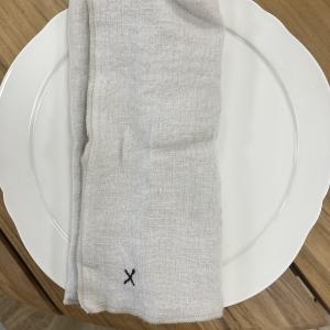 LOT DE 2 Serviettes de table bjork