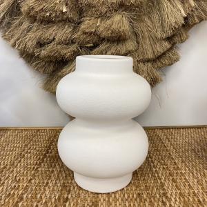 Vase double blanc