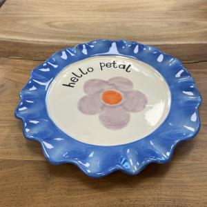 Assiette hello petal