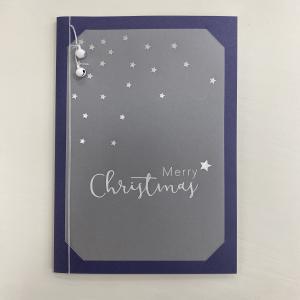 Carte "Merry Christmas" clochette