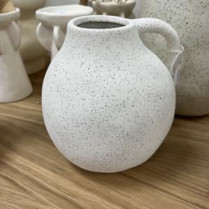 Vase cruche ceramique beige s