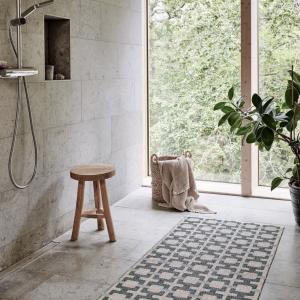 Tapis tom leaf cream