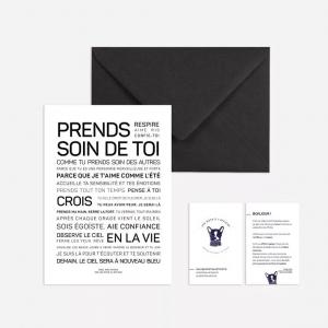 Affiche « Prends soin de toi »