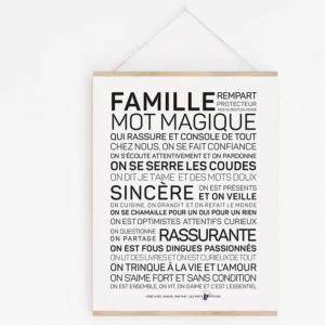 Affiche « Famille »