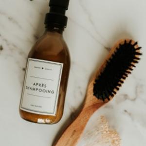 Flacon après shampooing ambre 250ml