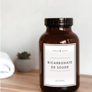 Bocal bicarbonate ambre 1l