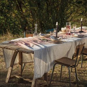 Nappe tara light pink 300 x200 cm