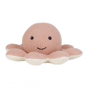 Peluche poulpe clodi rose
