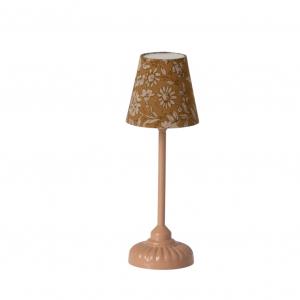 Lampadairevintage rose poudré souris