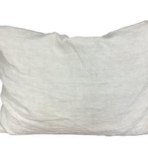 Coussin alpha rect lin ivoire