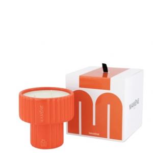 Bougie podium medium yvon orange co 200g