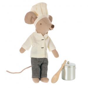 Chef souris pot et cuillère