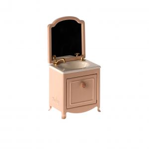 Lavabo coiffeuse rose